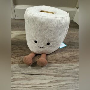 NWT Jellycat Amuseables Toilet Roll Paper 5.9”